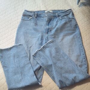 Abercrombie & Fitch 90s Ultra High Rise Denim